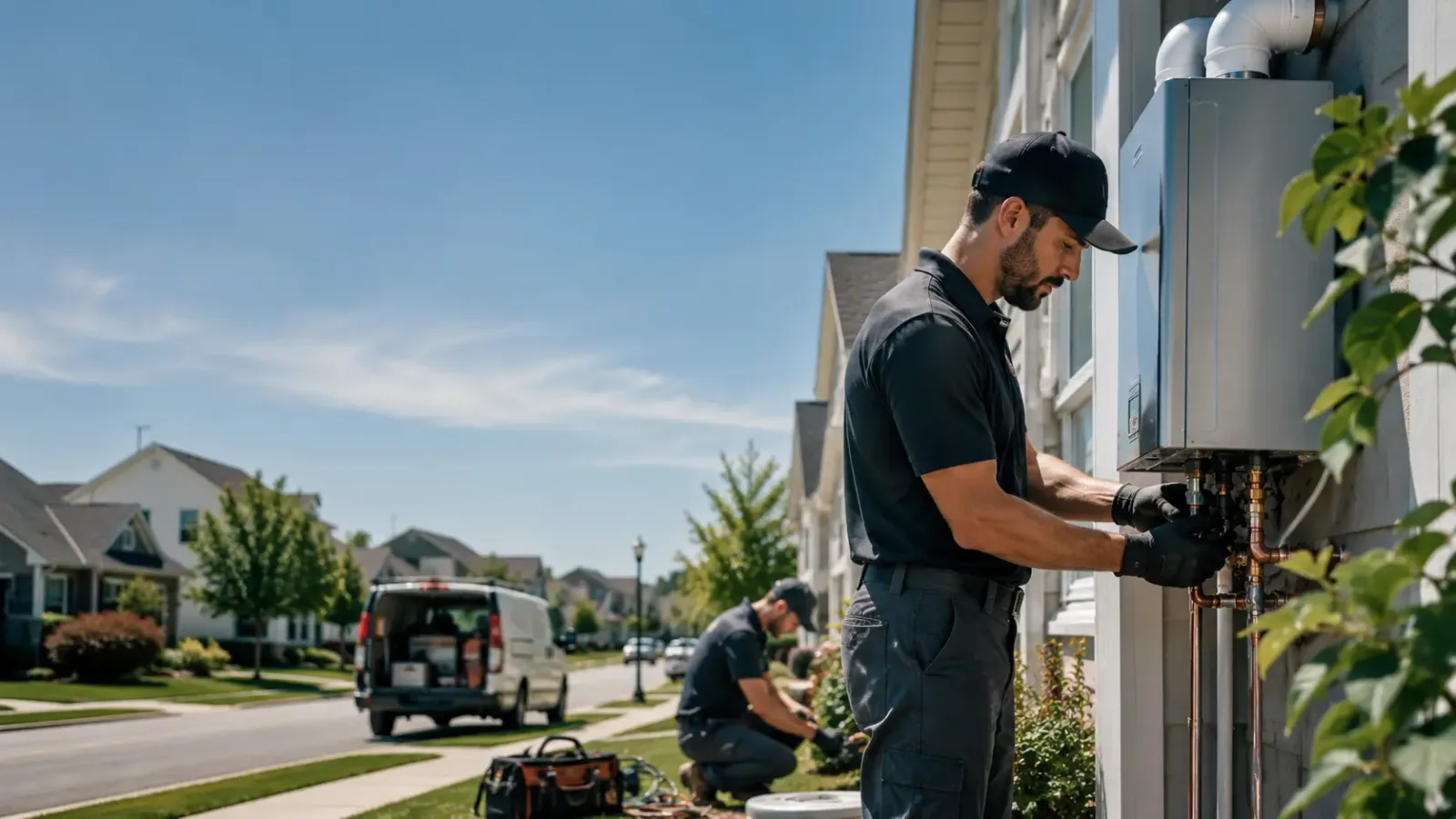 Tankless Water Heater Installation in Rutherford, CA